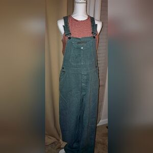 VINTAGE Agolde Lena Women's Greenish Blue Denim Overalls